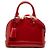 Louis Vuitton Red Monogram Vernis Alma BB Rot