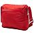 Bolsa Messenger Prada Red Tessuto Zip Buckle Vermelho - vista 2