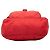 Bolsa Messenger Prada Red Tessuto Zip Buckle Vermelho - vista 3