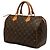 Louis Vuitton Brown Monogram Speedy 30 Marrom - vista 2