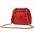 Chanel Red CC gesteppte Lammleder Frame Gürteltasche Rot - Ansicht 2