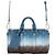 Louis Vuitton Blue Monogram Pigment Keepall Bandouliere 25