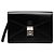 Pouch da polso a busta Anagram LOEWE in pelle nera Nero