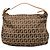 Fendi Beige Zucchino Canvas Handtasche