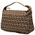 Fendi Beige Zucchino Canvas Handtasche - Ansicht 2