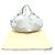 Borsa Tote Loewe Anagram Nappa Aire Bianco - vista 18
