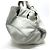 Borsa Tote Loewe Anagram Nappa Aire Bianco - vista 3