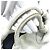 Borsa Tote Loewe Anagram Nappa Aire Bianco - vista 6