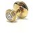 Cartier Damour MM 2-Diamond Ohrstecker Golden - Ansicht 4
