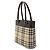 Burberry Nova Check Handtasche Beige Dunkelbraun - Ansicht 3