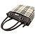 Burberry Nova Check Handtasche Beige Dunkelbraun - Ansicht 5