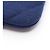 Borsa a mano clutch Chanel Matelassé Second Bag Blu - vista 7