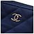 Borsa a mano clutch Chanel Matelassé Second Bag Blu - vista 8