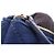 Borsa a mano clutch Chanel Matelassé Second Bag Blu - vista 9