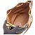 Yves Saint Laurent Saint Laurent Paris Le Monogram Bucket Bag Marrone Blu navy - vista 3