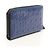 Jimmy Choo CARNABY Cartera larga redonda con estrellas grabadas Azul - vista 2