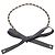 Cinturón de cadena Chanel B20C Coco Mark Negro