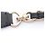 Cinturón de cadena Chanel B20C Coco Mark Negro - vista 3