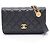 Borsa a tracolla Chanel Matelassé Nero