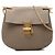 Bolsa de Ombro Chloé Drew Chain Bege