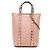 Mini borsa Valentino Rockstud con catena Rosa D'oro