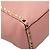 Borsa Valentino Rockstud Rosa - vista 5