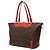 Borsa Tote Louis Vuitton Monogram Estrella Marrone Rosso Fuschia - vista 2