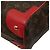 Borsa Tote Louis Vuitton Monogram Estrella Marrone Rosso Fuschia - vista 6