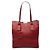 Borsa Tote Burberry in pelle rossa Rosso