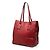 Borsa Tote Burberry in pelle rossa Rosso - vista 2