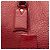 Borsa Tote Burberry in pelle rossa Rosso - vista 5