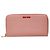 Cartera larga Miu Miu de piel Madras rosa