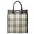 Burberry Nova Check Tote Bag Mehrfarben Beige