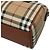 Borsa Mini Bowling Burberry Nova Check Marrone - vista 6