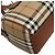 Borsa Mini Bowling Burberry Nova Check Marrone - vista 7