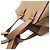 Loewe Hammock Tasche Kleine Lederhandtasche Grau - Ansicht 5