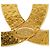 Spilla vintage Chanel Coco Mark placcata in oro D'oro - vista 5
