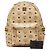 MCM Visetos Logogram Rucksack mit Nieten Beige - Ansicht 13