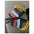 Hermès Multicolor Chain Heeled Sandals Black Red Yellow Light blue - view 16