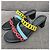 Hermès Multicolor Chain Heeled Sandals Black Red Yellow Light blue - view 2