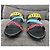 Hermès Multicolor Chain Heeled Sandals Black Red Yellow Light blue - view 3