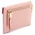 Borsa a busta Miu Miu Madras Love in pelle rosa - vista 2