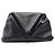 Borsa a pochette con patta Triangle Bottega Veneta Nero