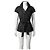 Giacca corta nera Les Copains in nylon Nero