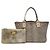 Borsa Tote Cabas PM Intrecciato Bottega Veneta Argento D'oro