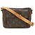 Borsa a spalla mini Louis Vuitton Monogram Vivacite PM Marrone