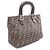 Borsa Tote Fendi Zucca Marrone e Nera Pelle e Tela Nero - vista 2