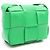 Borsa Mini Candy Cassette Bottega Veneta Verde - vista 2