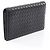 Cartera larga bi-fold Intrecciato Bottega Veneta Negro - vista 2
