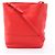 Borsa a tracolla in pelle rossa Bottega Veneta Rosso